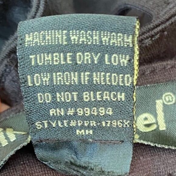 LIKE AN ANGEL Black Classic Dark RAYON POWER STRETCH Pants Size 3X - Picture 7 of 8